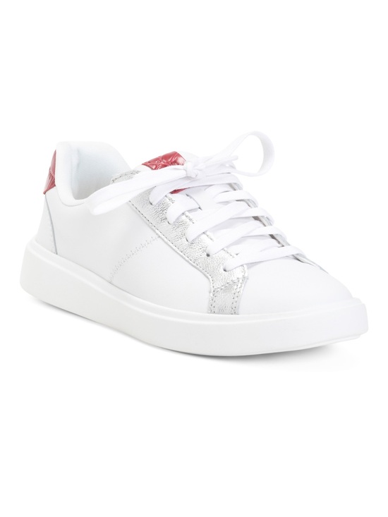 Cole Haan Shoes - COLE HAAN Leather Grand Court Coaster Sneakers